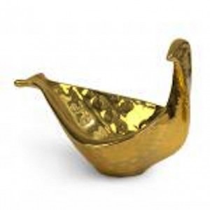 Jonathan Adler - Menagerie - Bird Bowl - Small - Gold Glazed   361934430063